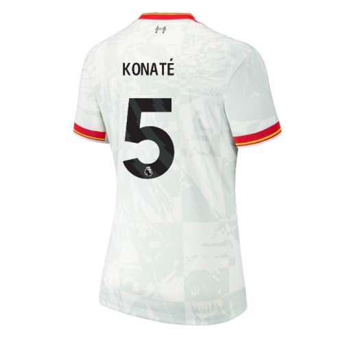 Dámy Fotbalový dres Liverpool Ibrahima Konate #5 2024-25 Třetí Krátký Rukáv